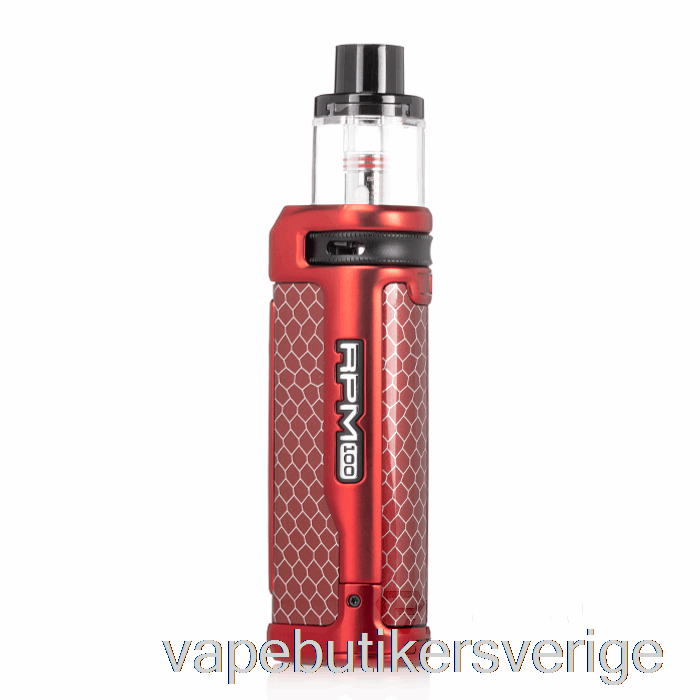 Vape Sverige Smok Rpm 100 Pod Mod Kit Matt Röd